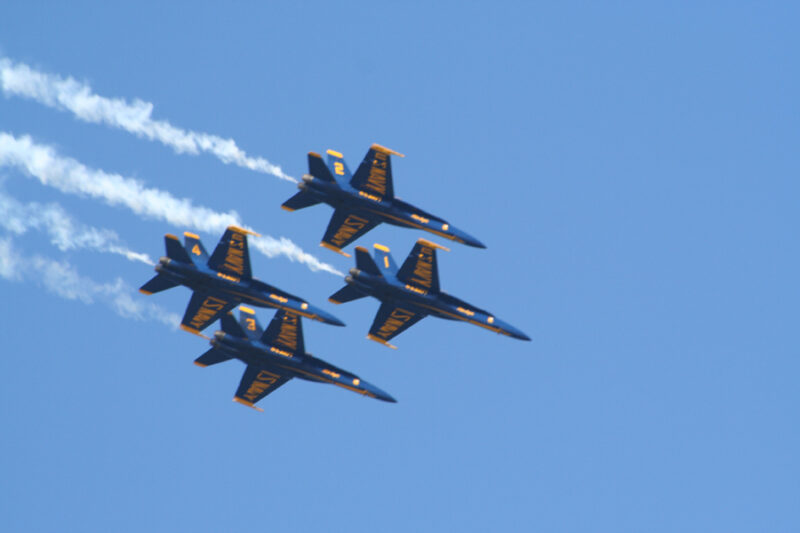 The Blue Angels - Jacksonville, Florida - A Noir Life