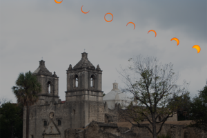 Solar Eclipse Over Misson Concepción